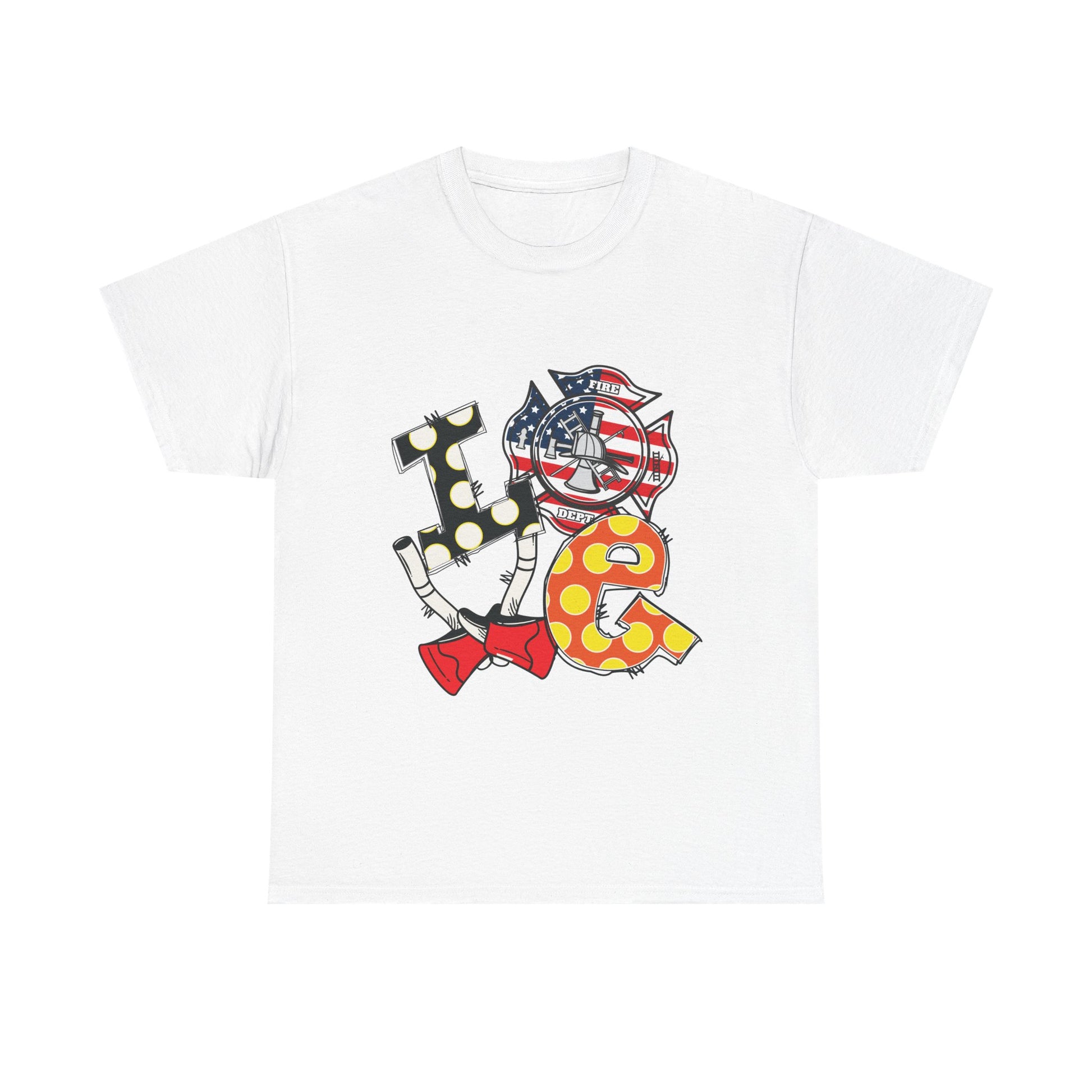 Love Themed Unisex Heavy Cotton Tee | Graphic Tee, Casual Wear, Gift for Him/Her, Holiday Apparel, Summer Fashion