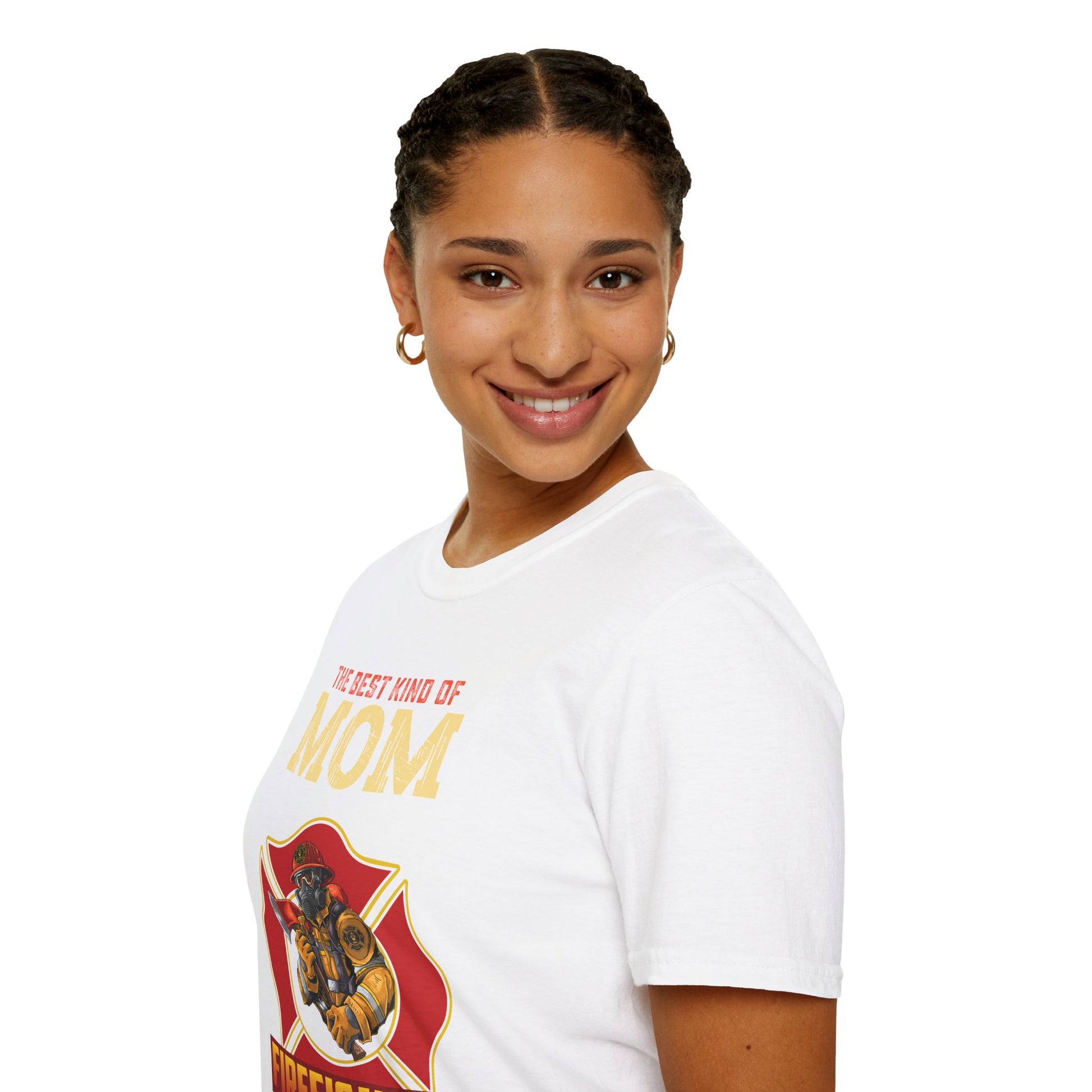 The Best Kind of Mom Firefighter T-Shirt, Mother's Day Gift, Unisex Tee, Firefighter Mom Shirt, Gift for Moms, Casual Wear