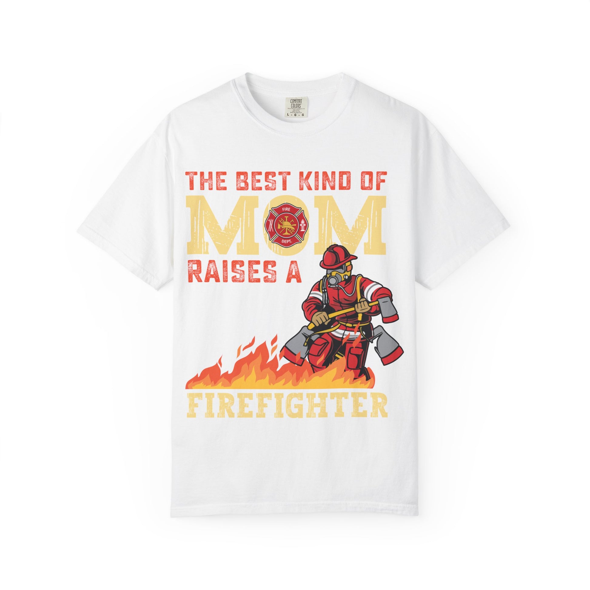 The Best Kind of Mom Firefighter T-Shirt, Mom Shirt, Firefighter Gift, Unisex Tee, Mother's Day Gift, Courageous Mom Apparel
