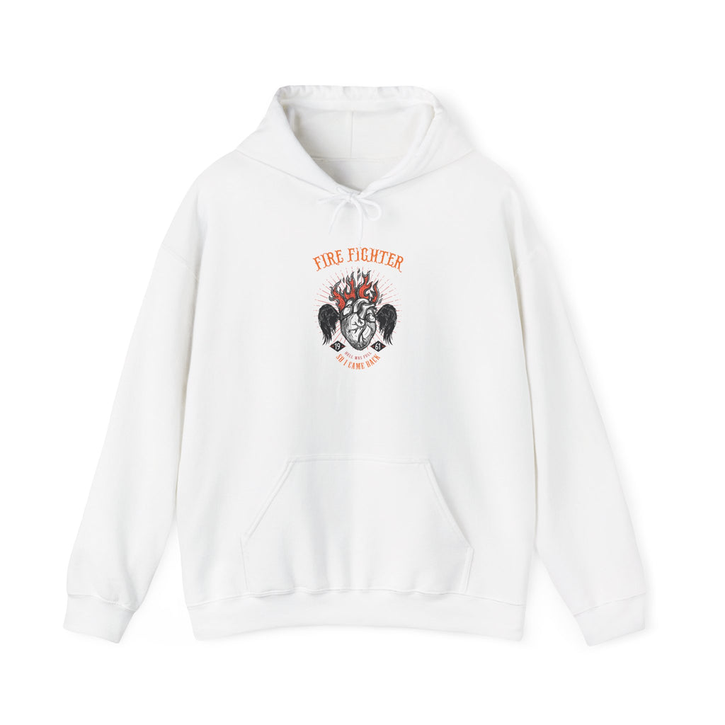 Firefighter Tribute Hoodie, Unisex Heavy Blend Sweatshirt, Gift for Firefighters, Fire Department Apparel, Cozy Casual Wear