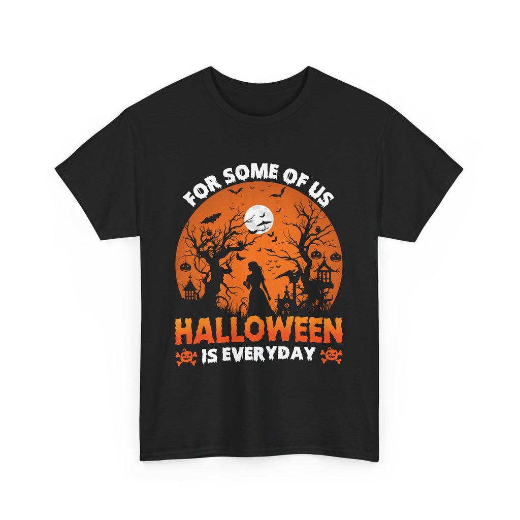 Halloween Everyday Tee, Unisex Halloween Shirt, Spooky Cotton Tee, Ghost Lover Gift, Fall Celebration Apparel