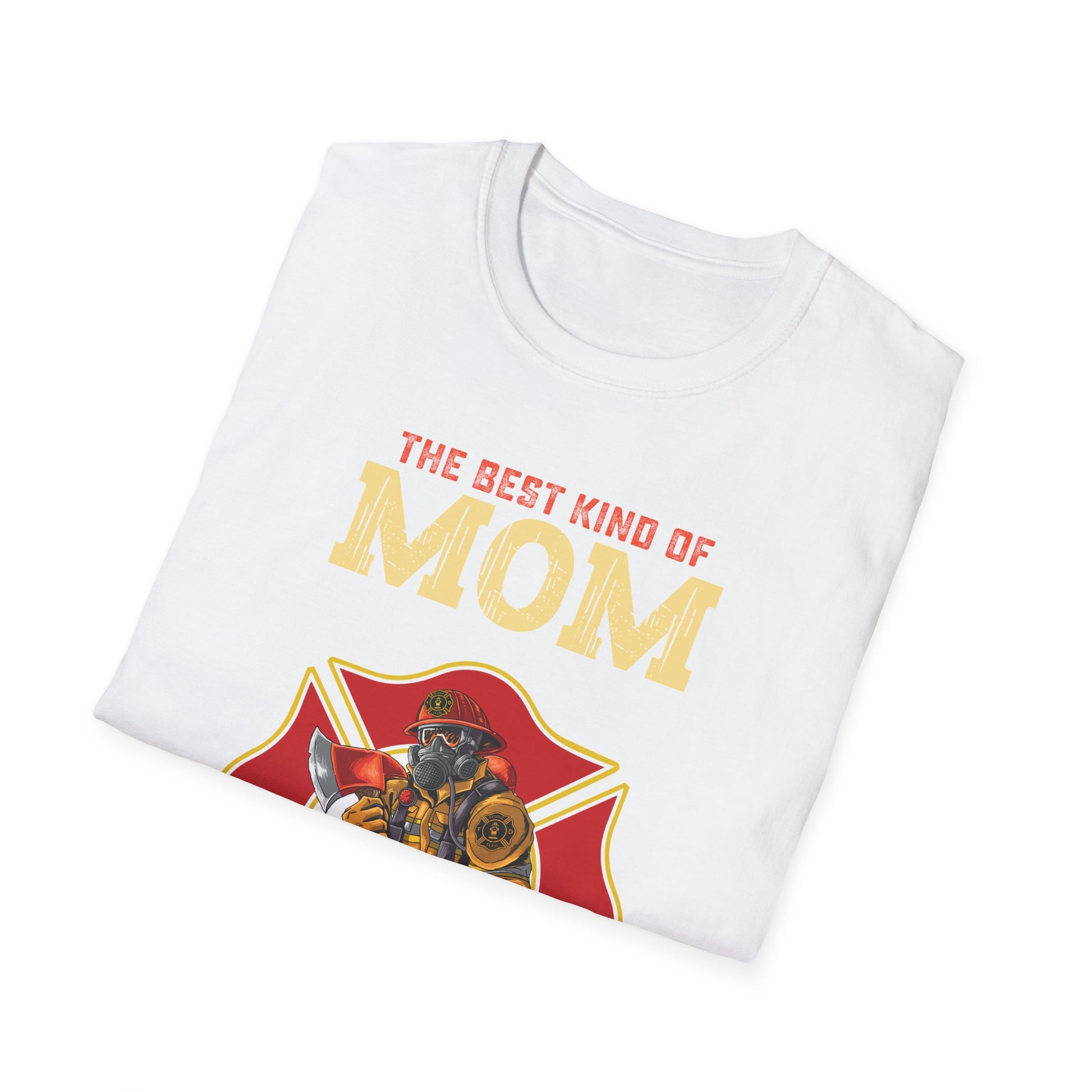 The Best Kind of Mom Firefighter T-Shirt, Mother's Day Gift, Unisex Tee, Firefighter Mom Shirt, Gift for Moms, Casual Wear