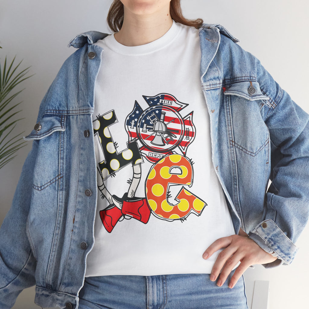 Love Themed Unisex Heavy Cotton Tee | Graphic Tee, Casual Wear, Gift for Him/Her, Holiday Apparel, Summer Fashion