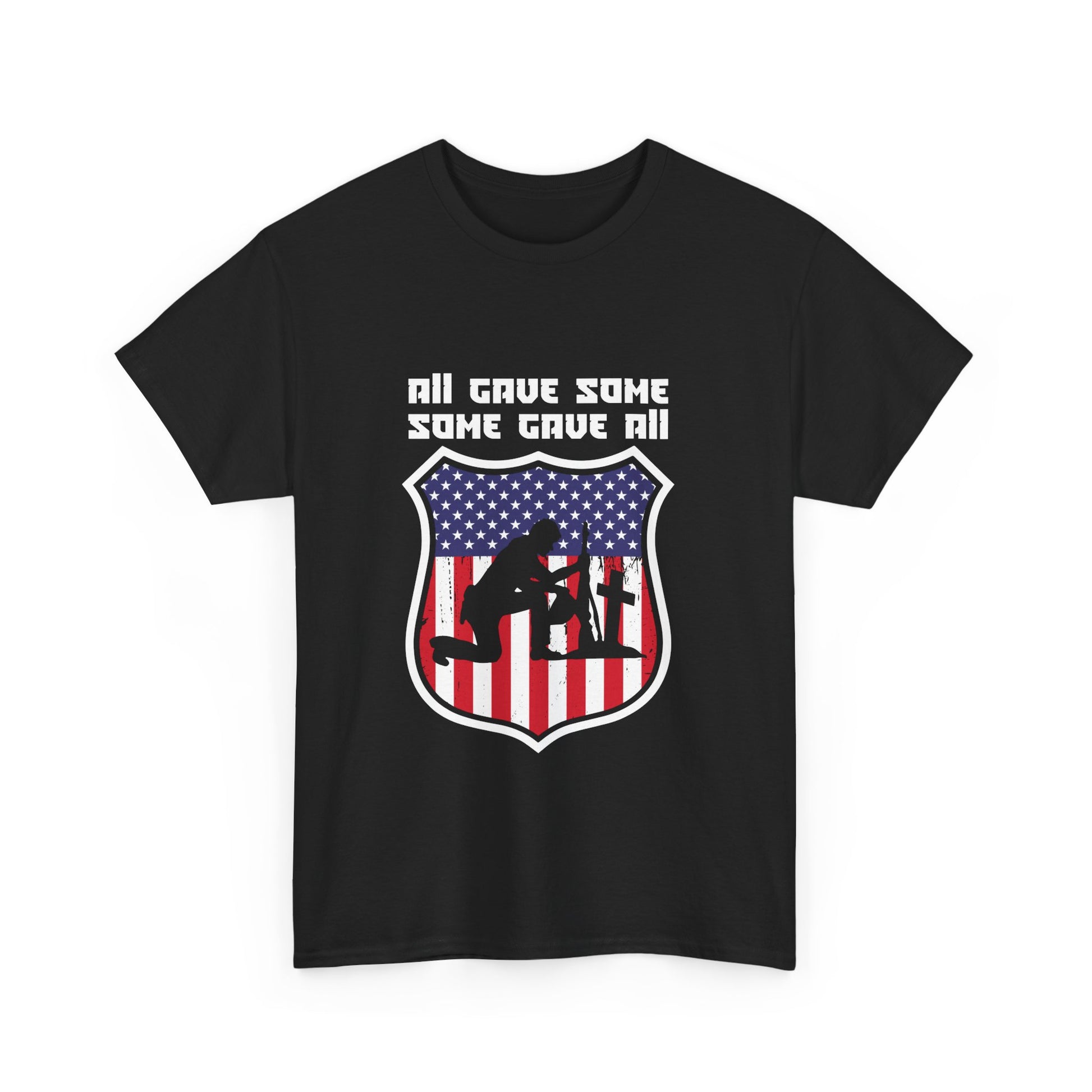 Patriotic Graphic Tee, Unisex Heavy Cotton Shirt, USA Flag Shirt, Independence Day Tee, Everyday Casual Wear