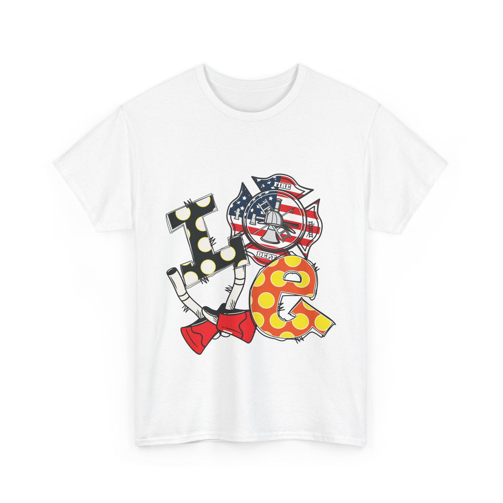 Love Themed Unisex Heavy Cotton Tee | Graphic Tee, Casual Wear, Gift for Him/Her, Holiday Apparel, Summer Fashion